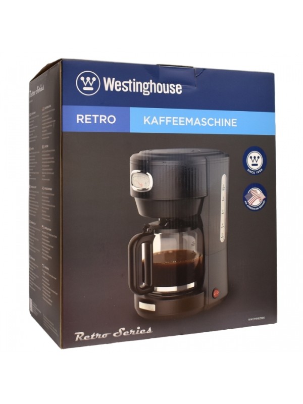 Westinghouse Retro Series Καφετιέρα Φίλτρου 1000W Black Westinghouse Retro Series Καφετιέρα Φίλτρου 1000W Black