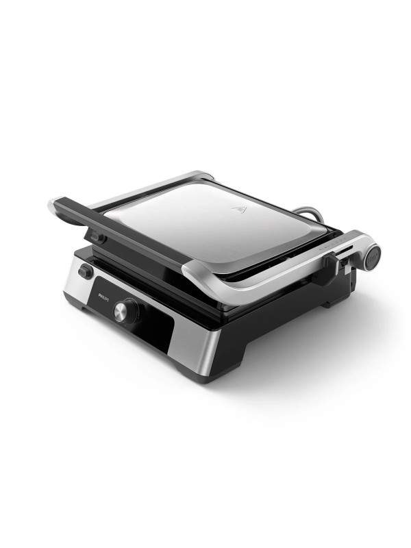 Philips HD6301/90 Τοστιέρα με Αποσπώμενες Πλάκες για 2 Τοστ 2000W Inox Philips HD6301/90 Τοστιέρα με Αποσπώμενες Πλάκες για 2 Τοστ 2000W Inox