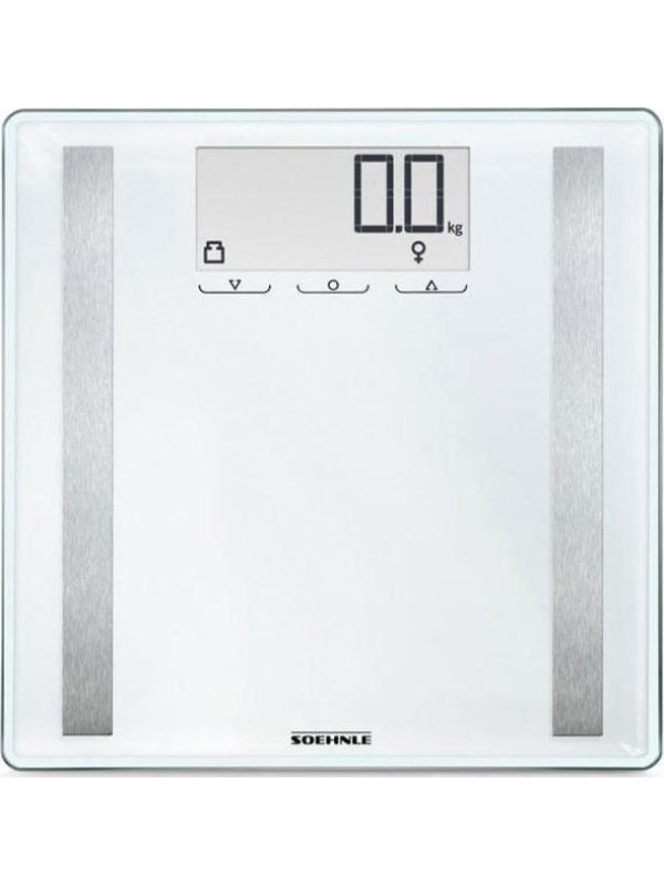 Soehnle Shape Sense Control 200 Ψηφιακή Ζυγαριά με Λιπομετρητή σε Λευκό χρώμα