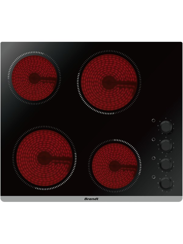 Brandt Κεραμική Εστία Αυτόνομη 56x49εκ. BPV 6410B 734654 Brandt Κεραμική Εστία Αυτόνομη 56x49εκ. BPV 6410B 734654