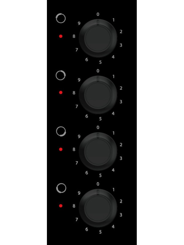 Brandt Κεραμική Εστία Αυτόνομη 56x49εκ. BPV 6410B 734654 Brandt Κεραμική Εστία Αυτόνομη 56x49εκ. BPV 6410B 734654