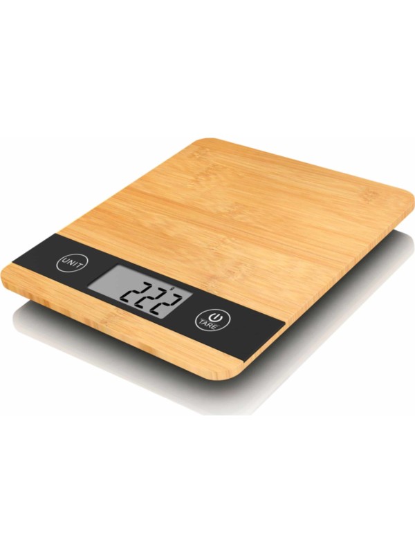 Telemax KB-651 Ψηφιακή Ζυγαριά Κουζίνας 1gr/5kg Wood Telemax KB-651 Ψηφιακή Ζυγαριά Κουζίνας 1gr/5kg Wood
