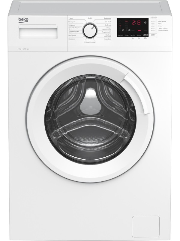 Beko WUE 6512 PAR Πλυντήριο Ρούχων 6kg 1000 Στροφών Beko WUE 6512 PAR Πλυντήριο Ρούχων 6kg 1000 Στροφών