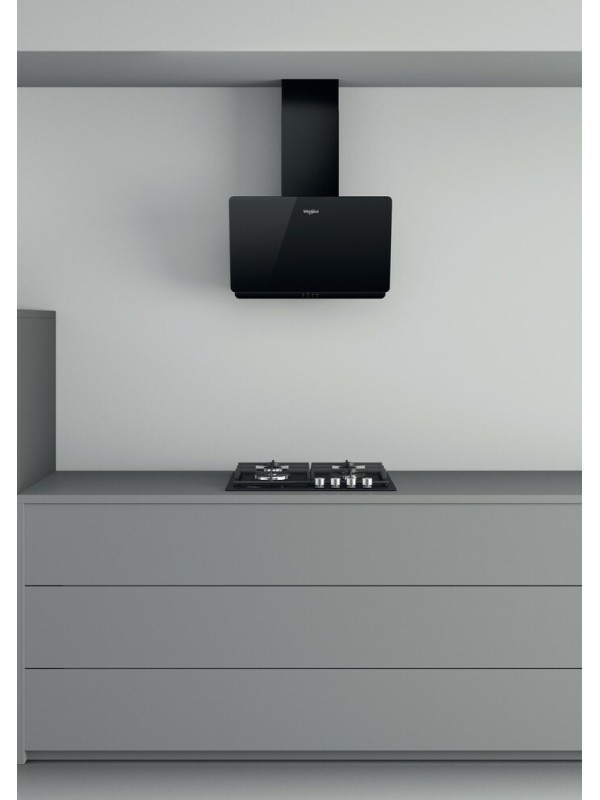 Whirlpool WHVP 65F LM K Απορροφητήρας Καμινάδα 59.8cm Μαύρος Whirlpool WHVP 65F LM K Απορροφητήρας Καμινάδα 59.8cm Μαύρος