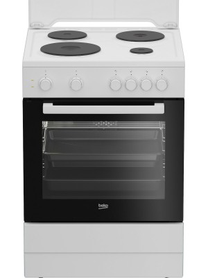 Beko FSM66001GWS Κουζίνα 72lt με Εμαγιέ Εστίες Π60εκ. Λευκή Beko FSM66001GWS Κουζίνα 72lt με Εμαγιέ Εστίες Π60εκ. Λευκή