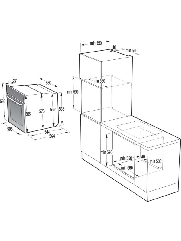 ΦΟΥΡΝΟΣ GORENJE BO 6735 E 02 XK0 747148