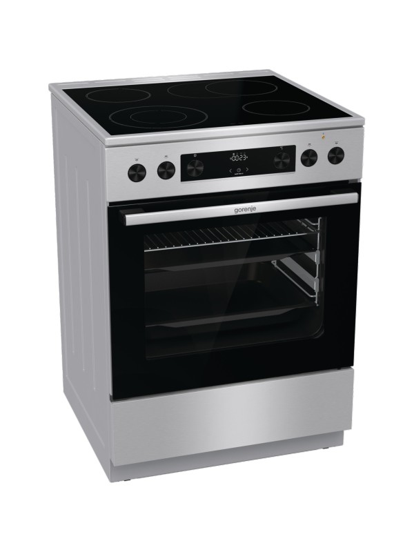 Gorenje GECS 6 C 70 XPA Κουζίνα 71lt με Κεραμικές Εστίες Π60εκ. Inox Gorenje GECS 6 C 70 XPA Κουζίνα 71lt με Κεραμικές Εστίες Π60εκ. Inox