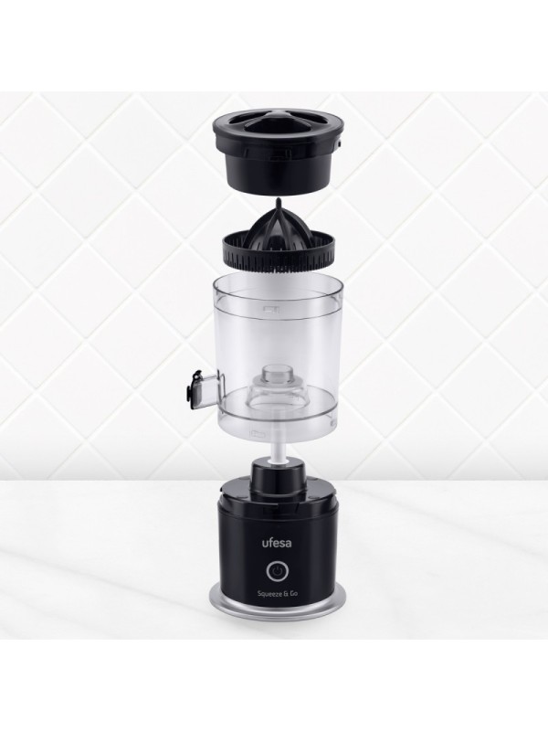 ΛΕΜΟΝΟΣΤΙΦΤΗΣ UFESA SQEEZE & GO BLACK JUICE MAKER ΛΕΜΟΝΟΣΤΙΦΤΗΣ UFESA SQEEZE & GO BLACK JUICE MAKER