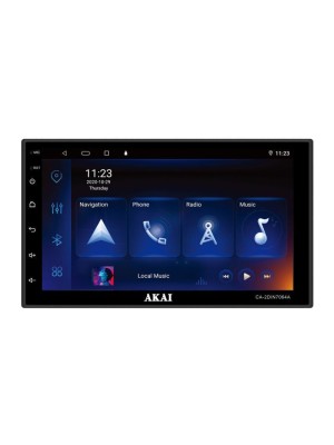Akai Ηχοσύστημα Αυτοκινήτου 2DIN (Bluetooth/USB/WiFi/GPS/Apple-Carplay/Android-Auto/CD) με Οθόνη Αφής 7" Akai Ηχοσύστημα Αυτοκινήτου 2DIN (Bluetooth/USB/WiFi/GPS/Apple-Carplay/Android-Auto/CD) με Οθόνη Αφής 7"