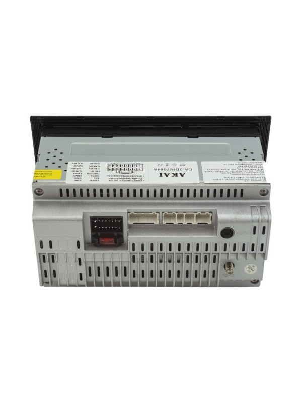 Akai Ηχοσύστημα Αυτοκινήτου 2DIN (Bluetooth/USB/WiFi/GPS/Apple-Carplay/Android-Auto/CD) με Οθόνη Αφής 7"