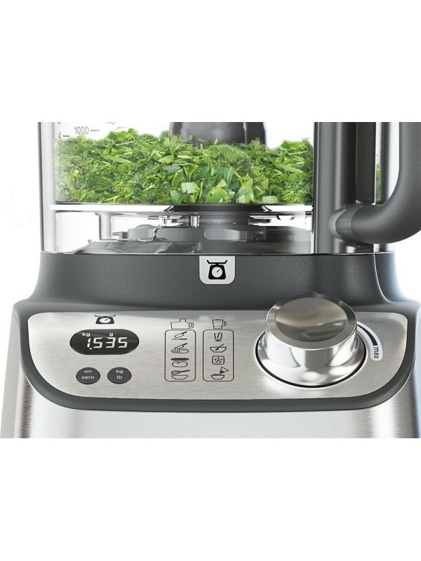 Kenwood Πολυμίξερ FDM 71.960 SS 1000W με Κάδο 3lt και Κανάτα Μπλέντερ Ασημί