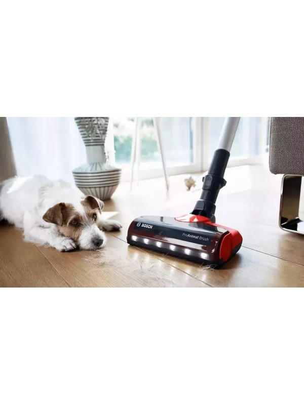 Bosch Unlimited 7 ProAnimal BBS711ANM Επαναφορτιζόμενη Σκούπα Stick 18V Red 