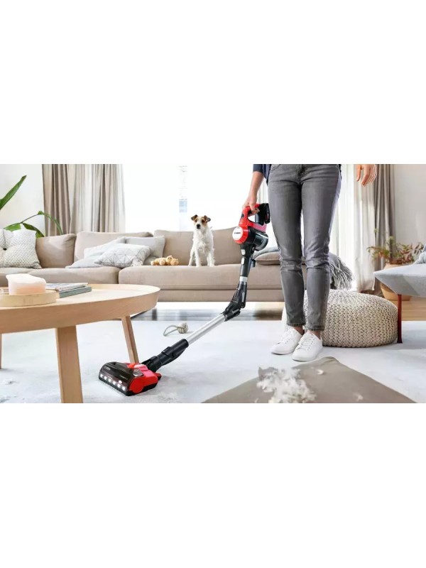 Bosch Unlimited 7 ProAnimal BBS711ANM Επαναφορτιζόμενη Σκούπα Stick 18V Red 