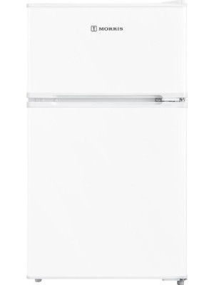 Morris Ψυγείο Δίπορτο 87lt Υ83.7xΠ47xΒ49.2εκ. Λευκό W72087ETD 