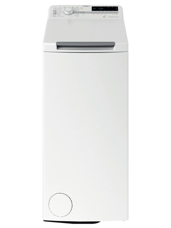 Whirlpool Πλυντήριο Ρούχων 7kg 1200 Στροφών 6th Sense TDLR7250SS