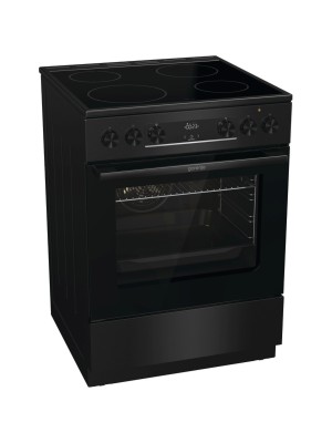 Gorenje Κουζίνα 71lt με Κεραμικές Εστίες Π60εκ. Μαύρη GEC6C40BG 745691 Gorenje Κουζίνα 71lt με Κεραμικές Εστίες Π60εκ. Μαύρη GEC6C40BG 745691
