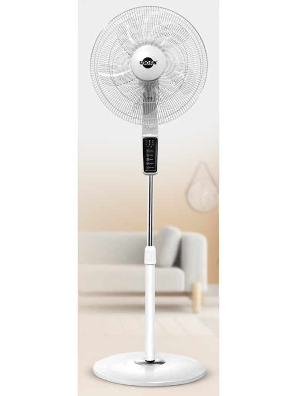 Kerosun Ανεμιστήρας Ορθοστάτης 60W Διαμέτρου 45cm με Τηλεχειριστήριο Λευκός Κωδικός: KFS01-16JRW Kerosun Ανεμιστήρας Ορθοστάτης 60W Διαμέτρου 45cm με Τηλεχειριστήριο Λευκός Κωδικός: KFS01-16JRW