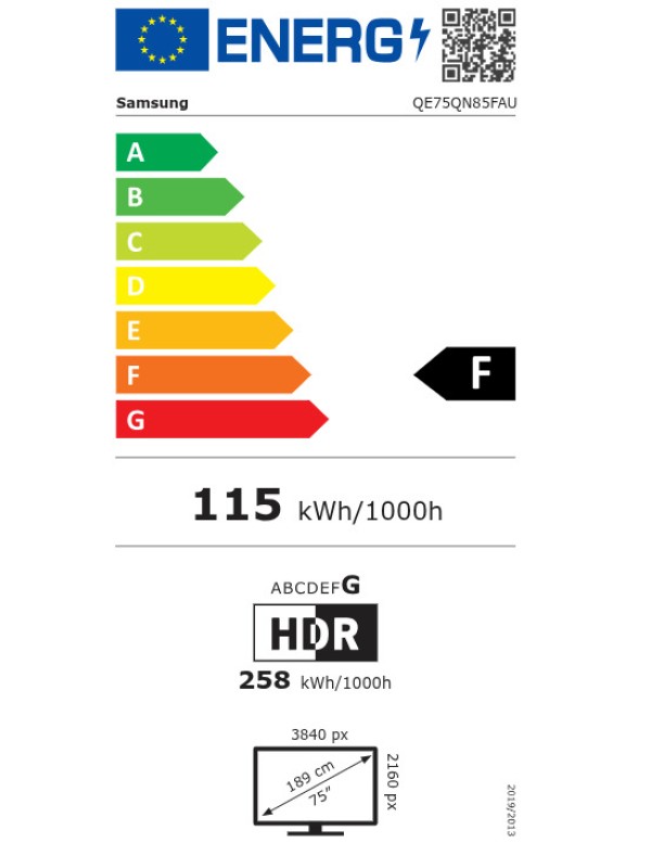 TV Samsung Smart 75" 4K UHD LED QE75QN85FAU (2025) TV Samsung Smart 75" 4K UHD LED QE75QN85FAU (2025)