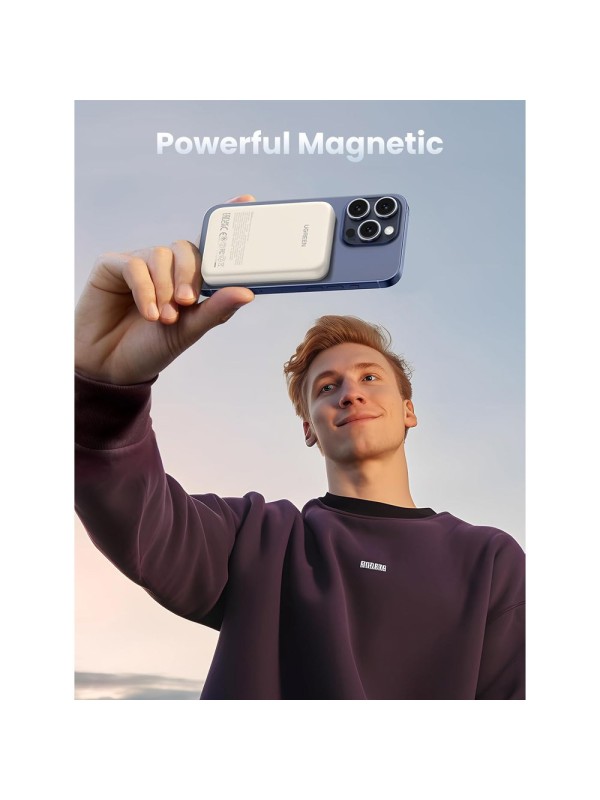 Ugreen PB760 MagSafe Power Bank 10000mAh 20W με Θύρα USB-C Λευκό Ugreen PB760 MagSafe Power Bank 10000mAh 20W με Θύρα USB-C Λευκό