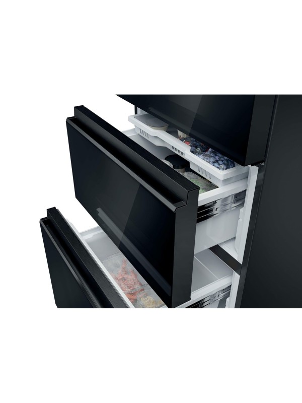 Haier HTW7620DNGB Ψυγειοκαταψύκτης Μαύρο Haier HTW7620DNGB Ψυγειοκαταψύκτης Μαύρο