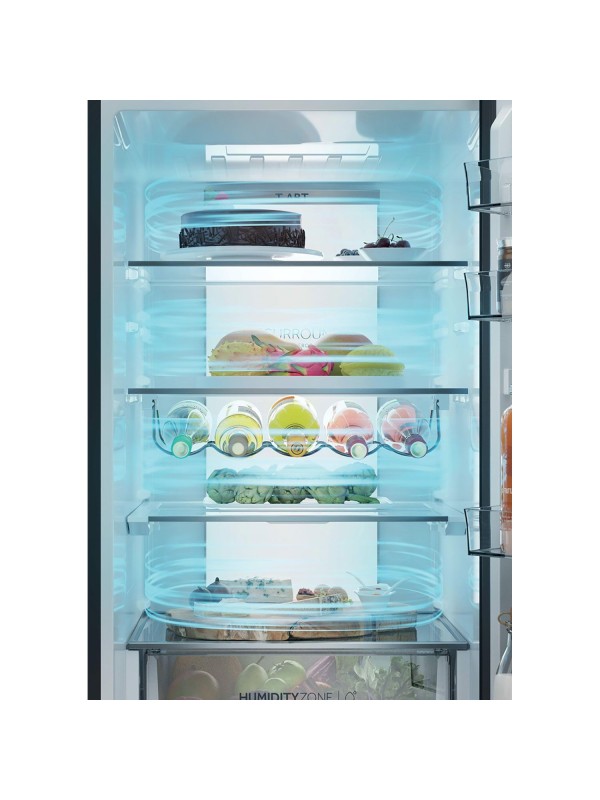 Haier HTW7620DNGB Ψυγειοκαταψύκτης Μαύρο Haier HTW7620DNGB Ψυγειοκαταψύκτης Μαύρο