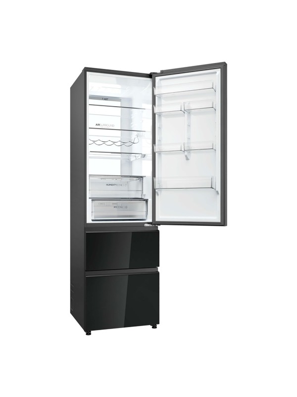 Haier HTW7620DNGB Ψυγειοκαταψύκτης Μαύρο Haier HTW7620DNGB Ψυγειοκαταψύκτης Μαύρο