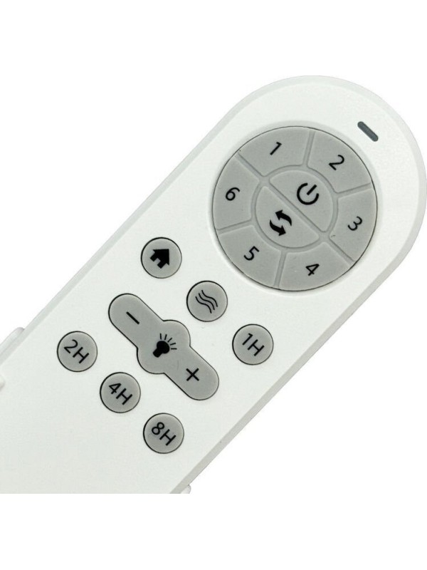 Primo Ανεμιστήρας Οροφής 132cm με Φως και Τηλεχειριστήριο Λευκός PRCF 800674 Primo Ανεμιστήρας Οροφής 132cm με Φως και Τηλεχειριστήριο Λευκός PRCF 800674