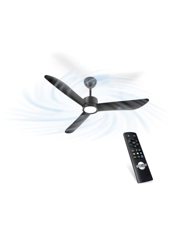 Kerosun KCF-50B3MBOUT Ανεμιστήρας Οροφής 127cm 26W με Φως & Τηλεχειριστήριο Μαύρος Kerosun KCF-50B3MBOUT Ανεμιστήρας Οροφής 127cm 26W με Φως & Τηλεχειριστήριο Μαύρος