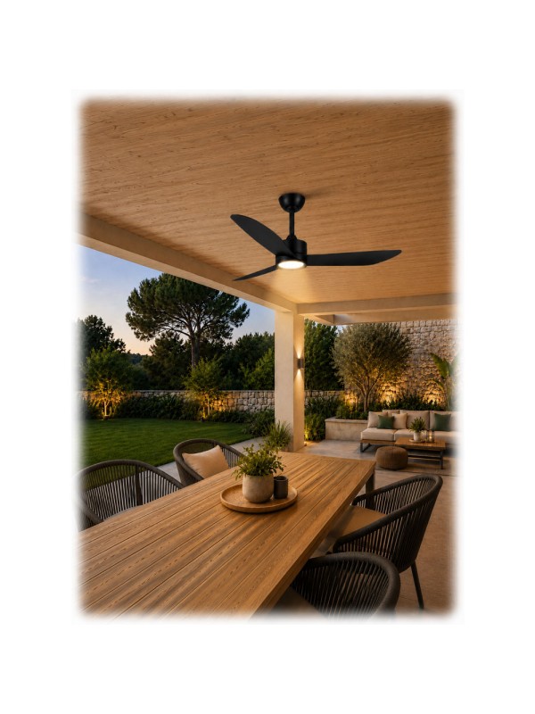 Kerosun KCF-50B3MBOUT Ανεμιστήρας Οροφής 127cm 26W με Φως & Τηλεχειριστήριο Μαύρος Kerosun KCF-50B3MBOUT Ανεμιστήρας Οροφής 127cm 26W με Φως & Τηλεχειριστήριο Μαύρος