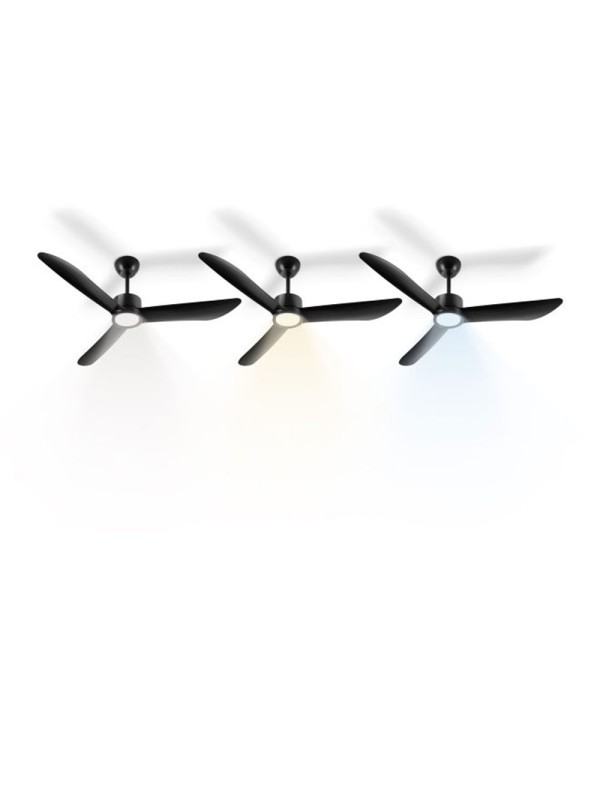 Kerosun KCF-50B3MBOUT Ανεμιστήρας Οροφής 127cm 26W με Φως & Τηλεχειριστήριο Μαύρος Kerosun KCF-50B3MBOUT Ανεμιστήρας Οροφής 127cm 26W με Φως & Τηλεχειριστήριο Μαύρος
