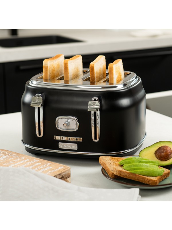 Westinghouse Φρυγανιέρα 4 Θέσεων 1750W Μαύρη