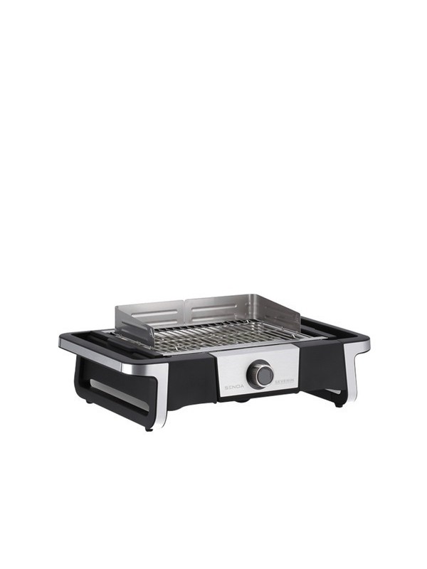 Severin 8114  Επιτραπέζια Ηλεκτρική Ψησταριά Σχάρας 3000W με Ρυθμιζόμενο Θερμοστάστη 41.5x24εκ.