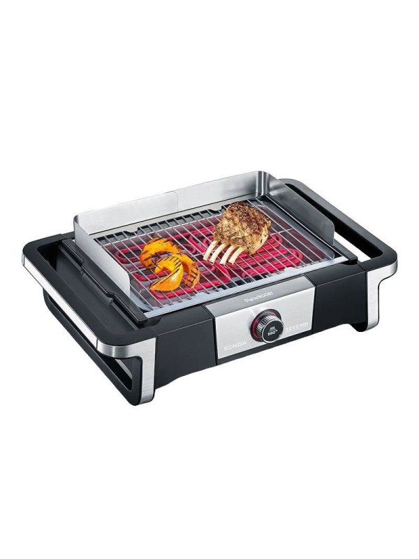 Severin 8114  Επιτραπέζια Ηλεκτρική Ψησταριά Σχάρας 3000W με Ρυθμιζόμενο Θερμοστάστη 41.5x24εκ.