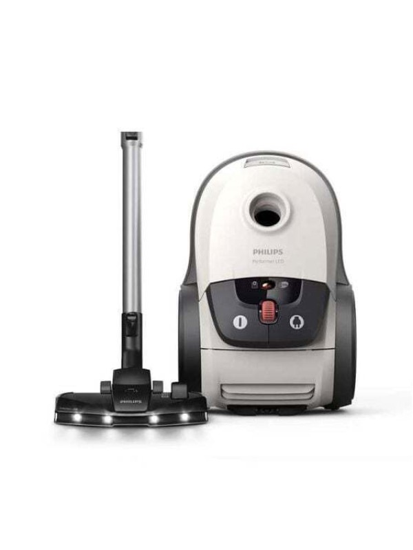 Philips Performer XD 8142/12 Ηλεκτρική Σκούπα 900W με Σακούλα 4lt Λευκή Philips Performer XD 8142/12 Ηλεκτρική Σκούπα 900W με Σακούλα 4lt Λευκή