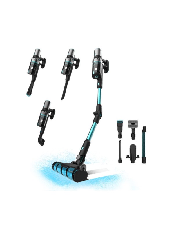 Cecotec Conga RockStar 2500 Thunder Flex Animal Επαναφορτιζόμενη Σκούπα 2 σε 1 Stick & Χειρός 33.6V Μαύρη Cecotec Conga RockStar 2500 Thunder Flex Animal Επαναφορτιζόμενη Σκούπα 2 σε 1 Stick & Χειρός 33.6V Μαύρη