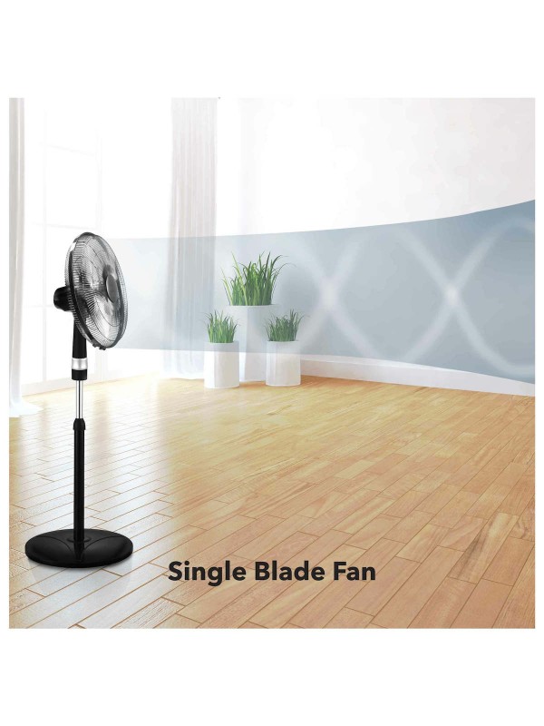 Rohnson Ανεμιστήρας Ορθοστάτης 28W Διαμέτρου 40cm με Τηλεχειριστήριο R-8600