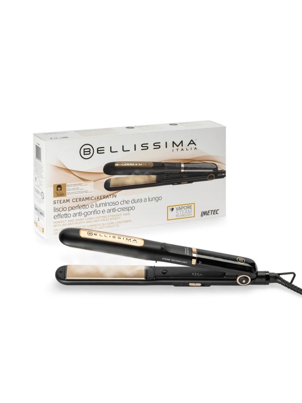 Bellissima Steam Ceramic & Keratin 11915 Πρέσα Μαλλιών με Ατμό και Κεραμικές Πλάκες T8604 Bellissima Steam Ceramic & Keratin 11915 Πρέσα Μαλλιών με Ατμό και Κεραμικές Πλάκες T8604