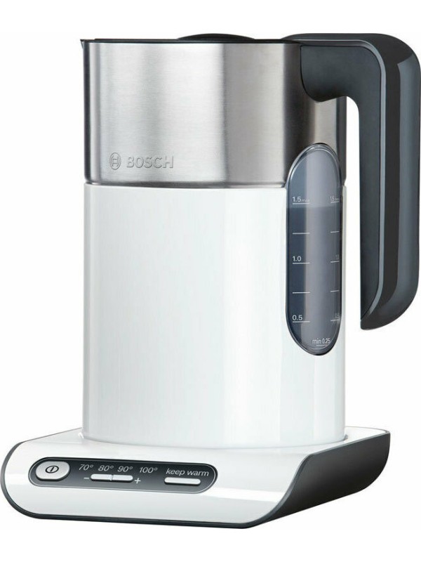 Bosch TWK 8611 Βραστήρας 1.5lt 2400W Λευκός Bosch TWK 8611 Βραστήρας 1.5lt 2400W Λευκός
