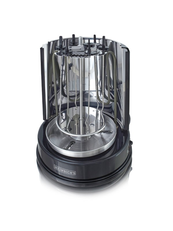 Heinrich's Επιτραπέζια Κάθετη Σούβλα 1400W Ανοξείδωτη 35x25εκ. HDG 8687 Heinrich's Επιτραπέζια Κάθετη Σούβλα 1400W Ανοξείδωτη 35x25εκ. HDG 8687