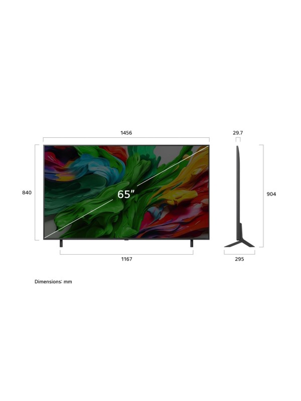 LG Smart Τηλεόραση 65" 4K UHD QNED evo AI QNED87 HDR (2025) 65QNED87A6B LG Smart Τηλεόραση 65" 4K UHD QNED evo AI QNED87 HDR (2025) 65QNED87A6B