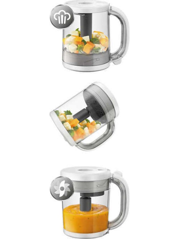 Philips SCF883/01 Βρεφικός Ατμομάγειρας με Μπλέντερ 1lt Philips SCF883/01 Βρεφικός Ατμομάγειρας με Μπλέντερ 1lt