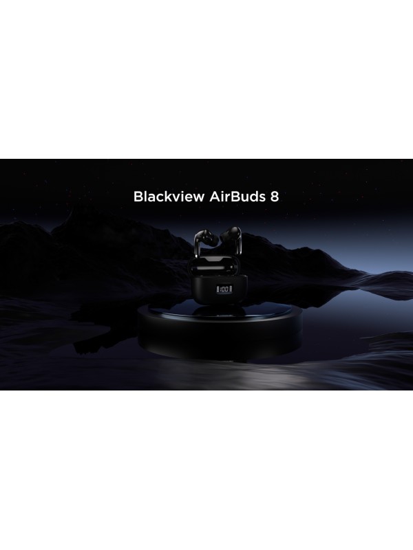 BlackView Airbuds 8 Bluetooth Handsfree Ακουστικά με Θήκη Φόρτισης Μαύρα BlackView Airbuds 8 Bluetooth Handsfree Ακουστικά με Θήκη Φόρτισης Μαύρα