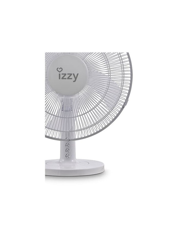 Izzy IZ-9023 Επιτραπέζιος Ανεμιστήρας 50W Διαμέτρου 40cm ΑΣΠΡΟΣ Izzy IZ-9023 Επιτραπέζιος Ανεμιστήρας 50W Διαμέτρου 40cm ΑΣΠΡΟΣ
