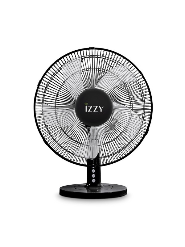 Izzy IZ-9023 Επιτραπέζιος Ανεμιστήρας 50W Διαμέτρου 40cm Black Izzy IZ-9023 Επιτραπέζιος Ανεμιστήρας 50W Διαμέτρου 40cm Black