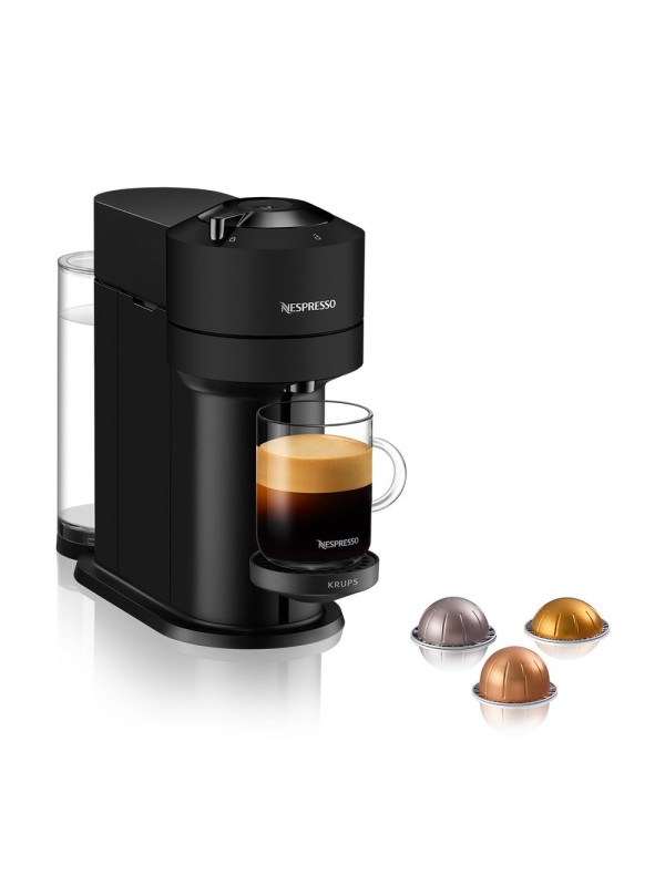 Krups Vertuo Next C XN910NS Καφετιέρα Espresso για Kάψουλες Nespresso Vertuo 19bar Matt Black