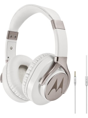 Motorola Pulse Max Ενσύρματα Over Ear Ακουστικά Λευκά 910034 Motorola Pulse Max Ενσύρματα Over Ear Ακουστικά Λευκά 910034