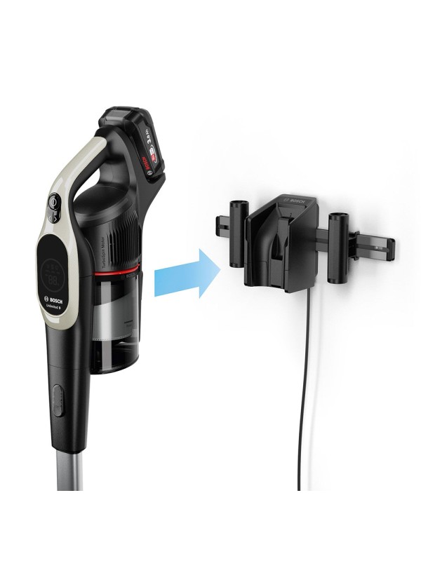 Bosch Unlimited BCS 931 GAC Επαναφορτιζόμενη Σκούπα Stick 18V Μαύρη Bosch Unlimited BCS 931 GAC Επαναφορτιζόμενη Σκούπα Stick 18V Μαύρη