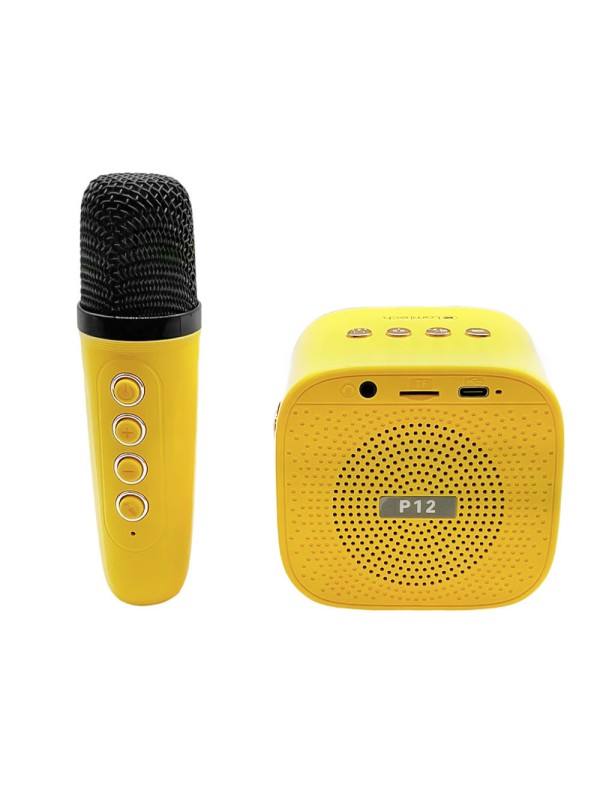 Lamtech Σύστημα με Ασύρματα Μικρόφωνα BT5.4 σε Κίτρινο Χρώμα Lamtech Σύστημα με Ασύρματα Μικρόφωνα BT5.4 σε Κίτρινο Χρώμα