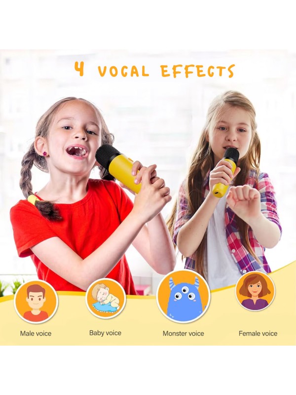 Lamtech Σύστημα με Ασύρματα Μικρόφωνα BT5.4 σε Κίτρινο Χρώμα Lamtech Σύστημα με Ασύρματα Μικρόφωνα BT5.4 σε Κίτρινο Χρώμα