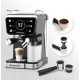 Rohnson Αυτόματη Μηχανή Espresso 1350W Πίεσης 20bar για Cappuccino Μαύρη R-98082 Rohnson Αυτόματη Μηχανή Espresso 1350W Πίεσης 20bar για Cappuccino Μαύρη R-98082